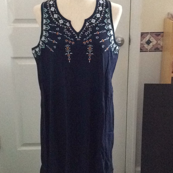 COPY - Sonoma Petite Embroidered Walking Dress - Picture 4 of 10